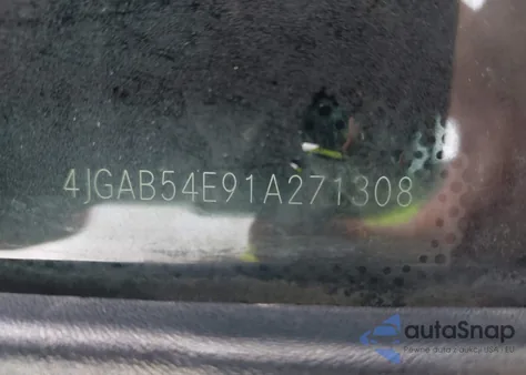 2001 Mercedes-Benz Ml 320 z USA, uszkodzony, nr VIN 4JGAB54E91A271308